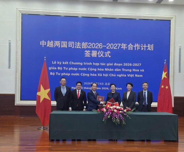 Hợp tác pháp luật và tư pháp giữa Việt Nam và Trung Quốc tiến bước, phát triển